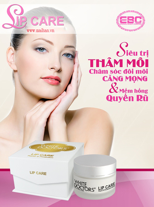 Kem trị thâm, làm hồng môi White Doctors (Lip Care) cho bạn đôi môi căng mọng và quyến rũ hơn
