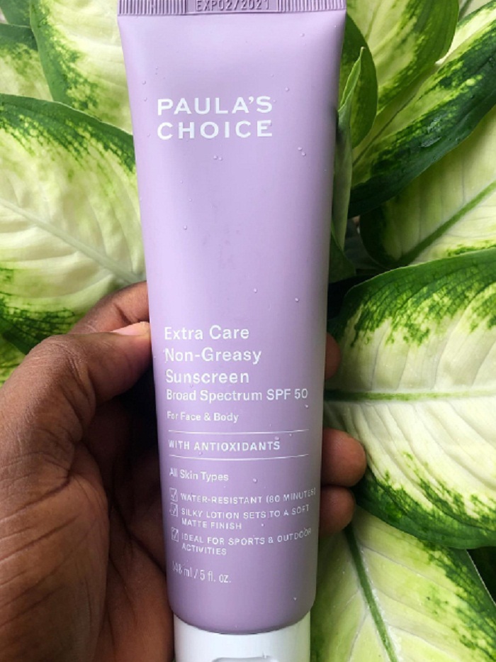 Kem chống nắng Paula’s Choice Extra Care Non Greasy Sunscreen SPF 50 dành cho tất cả mọi người!