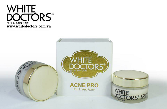 Kem hỗ trợ giảm mụn và sẹo thâm Acne Pro White Doctors