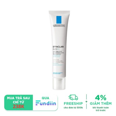 Kem dưỡng giảm mụn và ngăn ngừa thâm La Roche-Posay Effaclar Duo+ Corrective Unclogging Care Anti- Imperfections Anti-Marks Anti-Recurrence Kem dưỡng giảm mụn và ngăn ngừa thâm La Roche-Posay Effaclar Duo+ Corrective Unclogging Care Anti- Imperfections Anti-Marks Anti-Recurrence