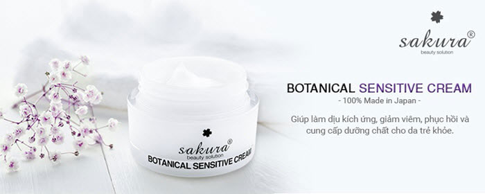 Bạn đã biết 5 loại kem khóa ẩm nào tốt cho làn da mình chưa ? Review-kem-duong-da-nhay-cam-sakura-botanical-sensitive-cream-5